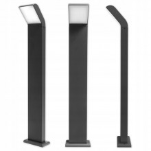 Lampa LED 12W Ogrodowa 80cm zewnętrzna słupek stojąca