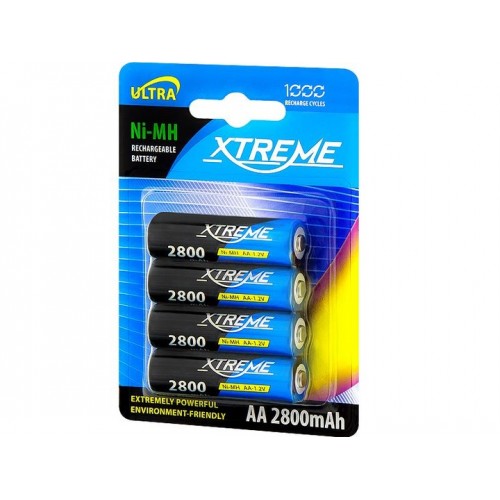 Akumulator niklowo-metalowo-wodorkowy (NiMH) Xtreme AA (R6) 2800 mAh 4 szt.