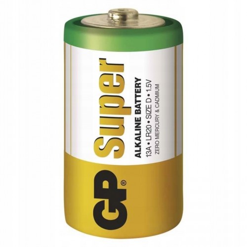 Bateria GP Alkaliczna LR20 D 1,5V 2szt