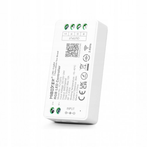 Mi Boxer ODBIORNIK 12A RF 2.4G 4 STREFOWY RGBV2.1 FUT037S
