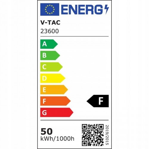 Projektor LED V-TAC 50W 100Lm/W SAMSUNG CHIP Czarny VT-44055 6500K 4270lm