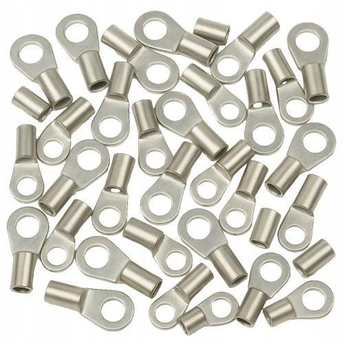 Końcówka Kablowa Oczkowa cynowana KO 6/10 M10 4–6 mm² 25 sztuk Cu cynowane