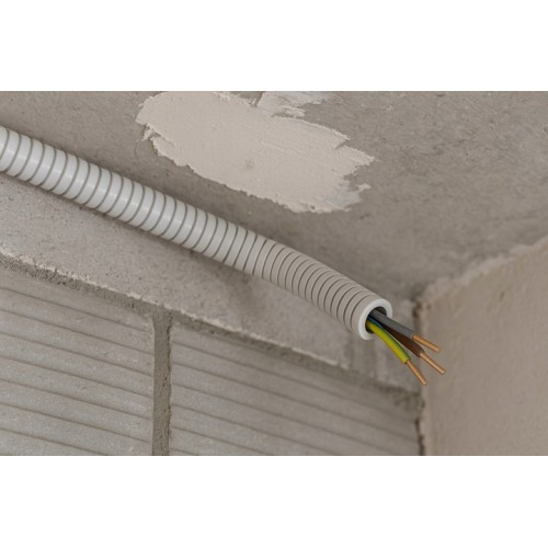 Peszel Rura Karbowana RKGL z Przewodem DY 3 x 1,5 H07V-U 50 m