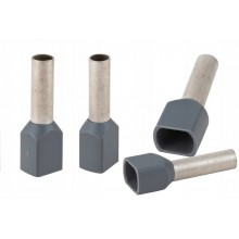 Końcówka Kablowa  tulejkowa izolowana HI 2x4/12mm 10szt