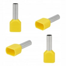 Końcówka Tulejkowa Kablowa Izolowana HI 2x1/10 100 szt