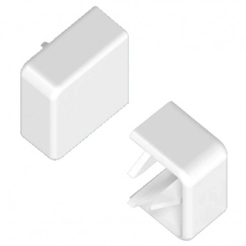 Zakończenie do Kanału Kablowego MKE KE ZAK 30x32mm Białe 1 szt AKS Zielonka
