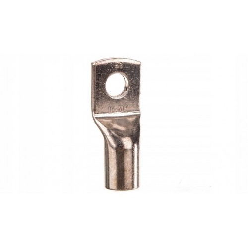 Końcówka miedziana cynowana oczkowa 70mm² oczko M10 KOR 70/10  1 sztuka