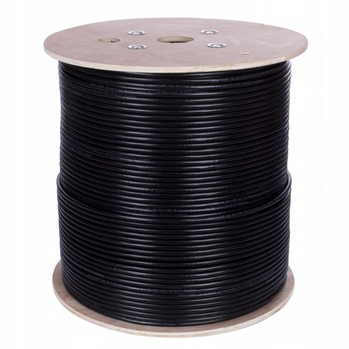 KABEL SKRĘTKA FTP KAT.6 ZEWNĘTRZNY SUCHY UV 1m