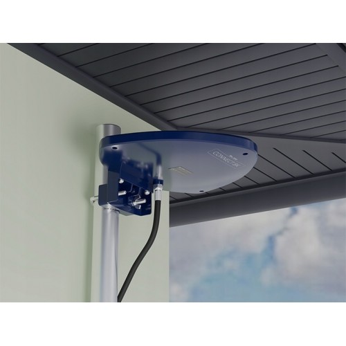 ANTENA ZEWNĘTRZNA AKTYWNA DVB-T2 HD TV 8K MUX8 FILTR GSM UHF + ZASILACZ