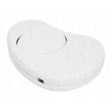 PRZEŁĄCZNIK PRZELOTOWY NOŻNY PN30 230V 6A BIAŁY
