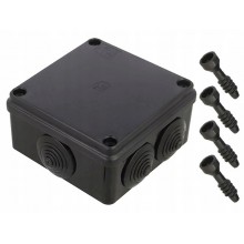 Puszka elektryczna natynkowe hermetyczna Pawbol 100 x 100 x 50 mm