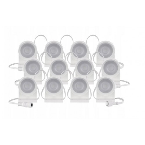 GoSmart Oświetlenie Punktowe LED RGB IC + CCT – 255 cm, 12 Segmentów, WiFi, Ściemnialne | EMOS ZIW15CR