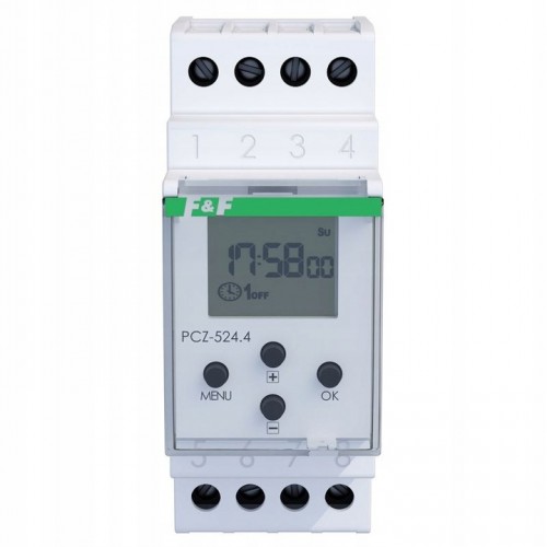 Zegar astronomiczny PCZ-524 | 1-kanałowy | NFC | Android i iOS | Seria 4