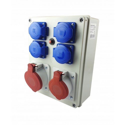 Rozdzielnica R-BOX 240 1x32A/5P 1x16A/5P 4x250V IP44 B.1100-02