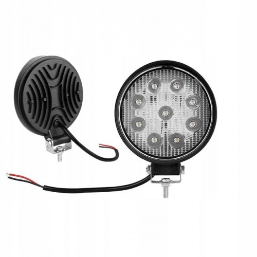 Lampa Robocza LED 27W Halogen Szperacz Naświetlacz Wodoodporny ciągnik TIR