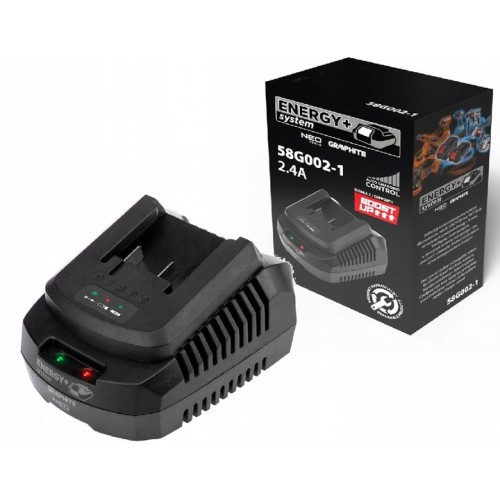 Ładowarka do Akumulatorów Baterii Energy+ GRAPHITE NEO TOOLS