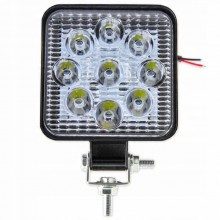 Lampa LED robocza 10-30V 27W 6000K 3510lm dodatkowe oświetlenie auto garaż