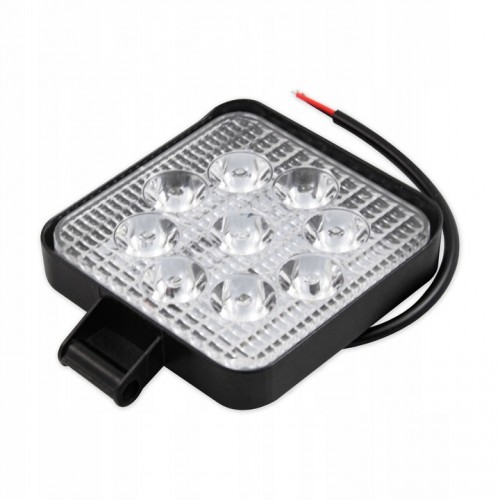 Lampa LED robocza 10-30V 27W 6000K 3510lm dodatkowe oświetlenie auto garaż