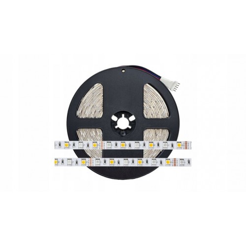 Taśma 300 LED 5050 SMD 12V RGB + Biały Zimny
