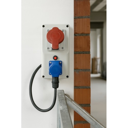 Rozdzielnica R-BOX KOMPAKT 1x32A/4P 1x250V IP44