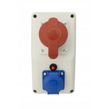 Rozdzielnica R-BOX KOMPAKT 1x32A/4P 1x250V IP44