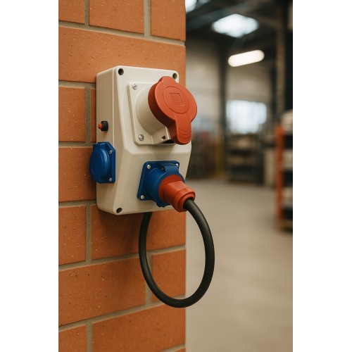 Rozdzielnica R-BOX KOMPAKT 1x32A/4P 2x250V IP44