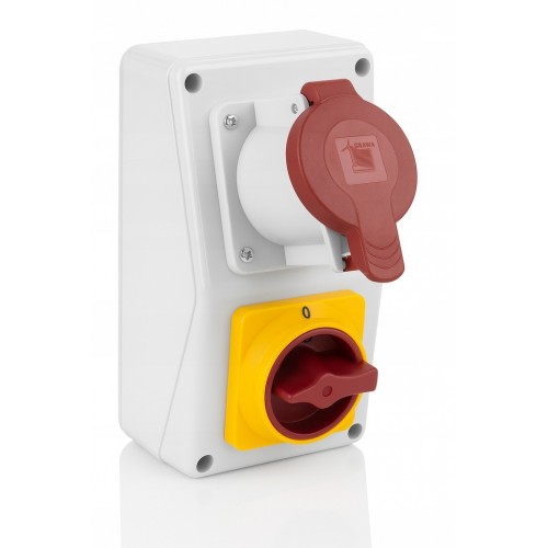 Rozdzielnica R-BOX KOMPAKT 1x32A/4P L/P IP44