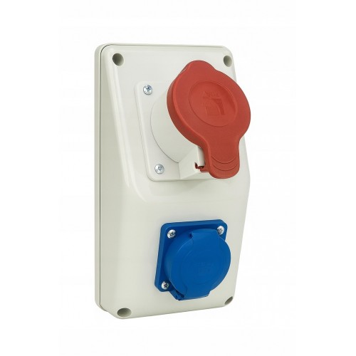 Rozdzielnica R-BOX KOMPAKT 1x16A/4P 1x230V