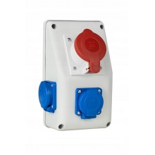Rozdzielnica R-BOX KOMPAKT 1x16A/5p, 2x250V