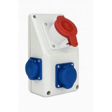 Rozdzielnica R-BOX KOMPAKT 1x16A/4P 2x250V IP44