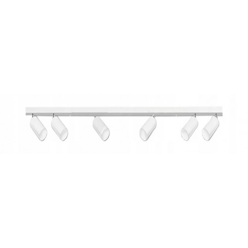 Lampa Natynkowa Kinkiet Ścienny Sufitowy LED Oprawa 6x GU10 Tuba Szyna