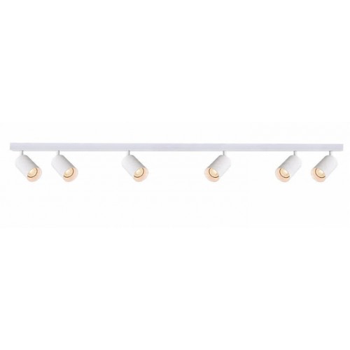 Lampa Natynkowa Kinkiet Ścienny Sufitowy LED Oprawa 6x GU10 Tuba Szyna