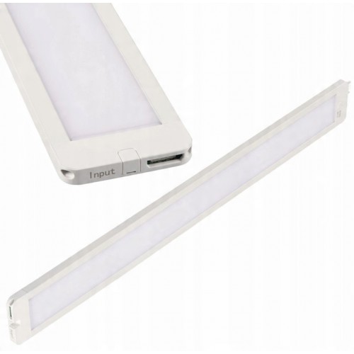 Lampa LED Liniowa Meblowa Oprawa Podszafkowa DAXA-S 9W CCTDIM W 24DC Biała
