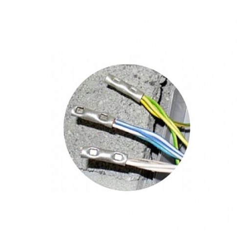 Tulejka Łącząca Mufa Kablowa Końcówka Aluminiowa 2ZA25 25 mm 1 sztuka