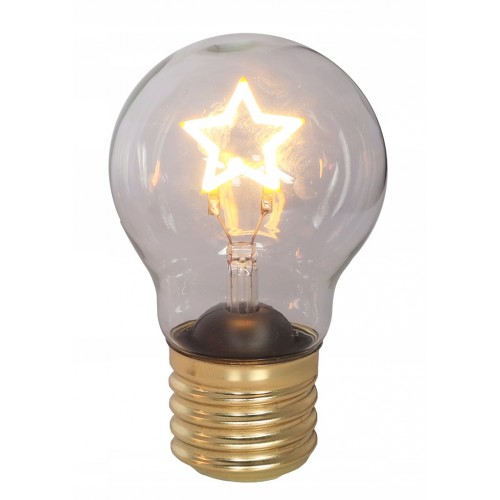 ŻARÓWKA LED FILAMENT NA BATERIE E27 6W 3000K GWIAZDA PLASTROL