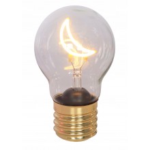ŻARÓWKA LED FILAMENTOWA NA BATERIE E27 6W 3000K KSIĘŻYC PLASTROL