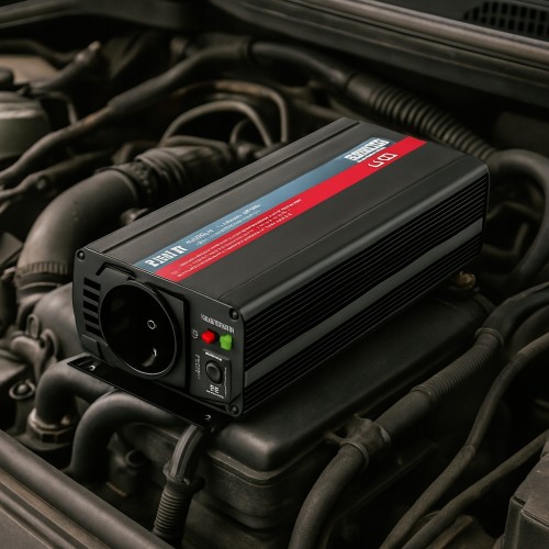 Przetwornica do samochodu KEMOT 12V/230V 500W