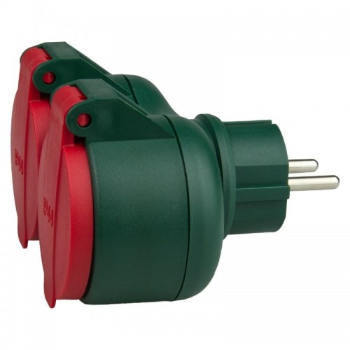 Gniazdo rozgałęźnik elektryczny z uziemieniem IP44