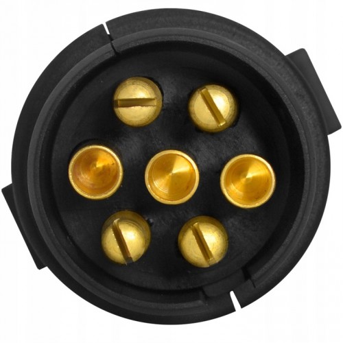 Wtyczka przyczepy samochodowej plastik 7pin 065475