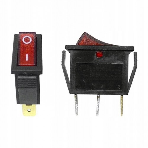 Złącze przełącznik IRS-101-1B Czerwony PRK0007B
