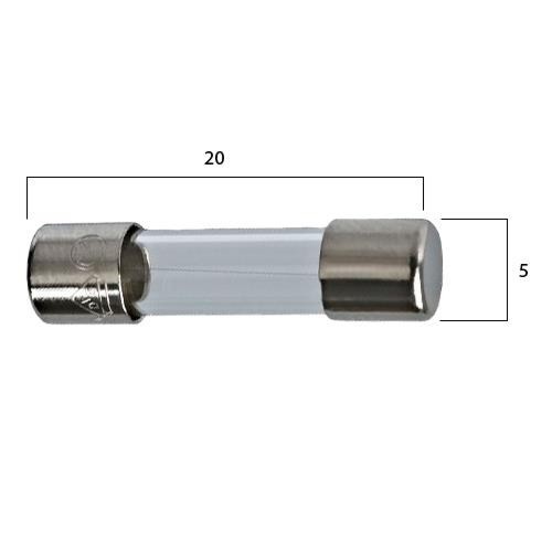 Bezpiecznik Szklany Rurkowy Wkładka Topikowa Kemot 20 mm 3,5 A