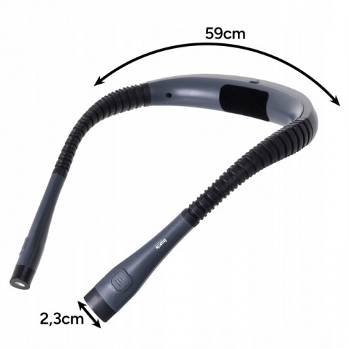 Lampka do czytania książek na szyję IZOXIS Nocna Latarka LED Akumulator na USB-c