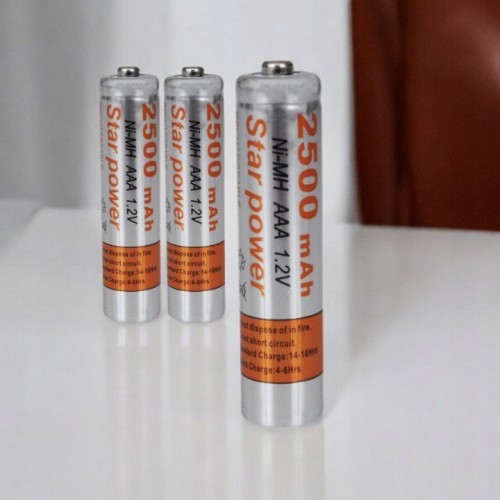 Akumulator niklowo-metalowo-wod (NiMH) Star Power AAA (R3) 2500 mAh 1 opak.
