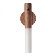 BEZPRZEWODOWA LAMPKA LED Z CZUJNIKIEM RUCHU USB BIAŁY CIEPŁY JASNE DREWNO