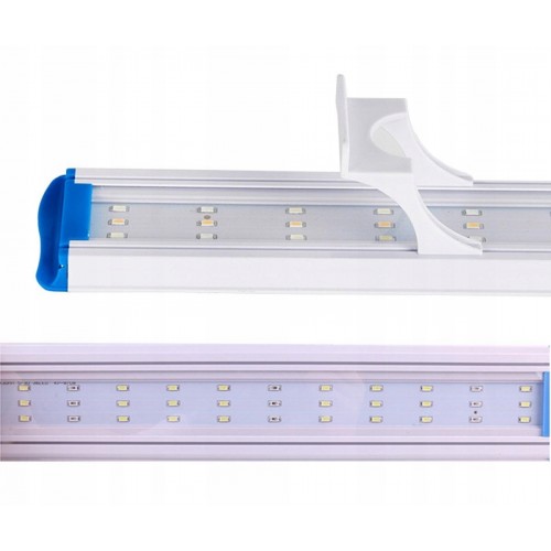 OŚWIETLENIE LED LAMPKA AKWARIOWA LAMPA DO AKWARIUM 27 DIOD 13W ZD80B