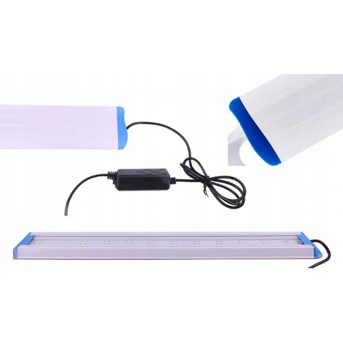 OŚWIETLENIE LED LAMPKA AKWARIOWA LAMPA DO AKWARIUM 27 DIOD 13W ZD80B