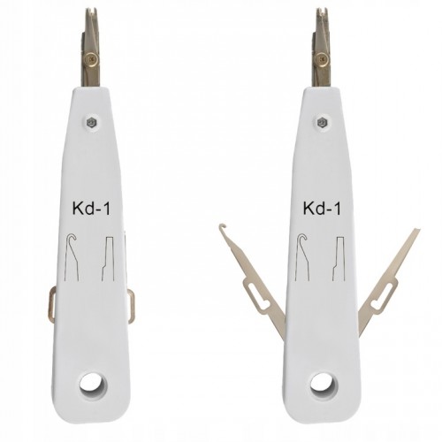 Tester Kabli RJ45 RJ11 Zestaw Narzędzi Sieciowych Ściągacz Zaciskarka 145el