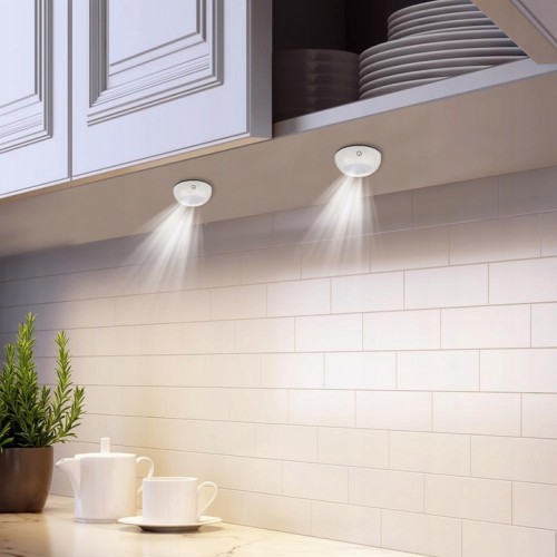 Lampka LED podszafkowa bezprzewodowa samoprzylepna do szafy