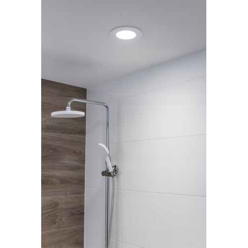 Oprawa Sufitowa LED Halogenowa Reflektor Lampka Oprawa Biała IP54