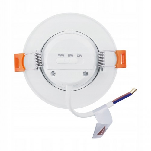 Oprawa Sufitowa LED Halogenowa Reflektor Lampka Oprawa Biała IP54